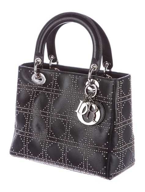 studded lady dior price|Lady Dior medium size.